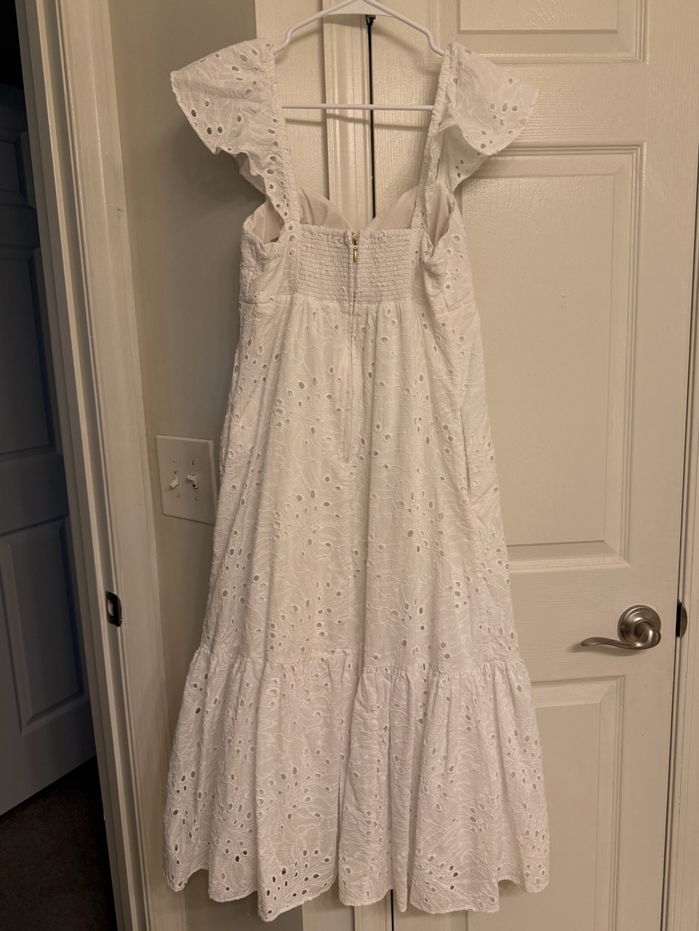 Lilly Pulitzer Lantana Flutter Sleeve Eyelet Dress - Picture 2 of 2